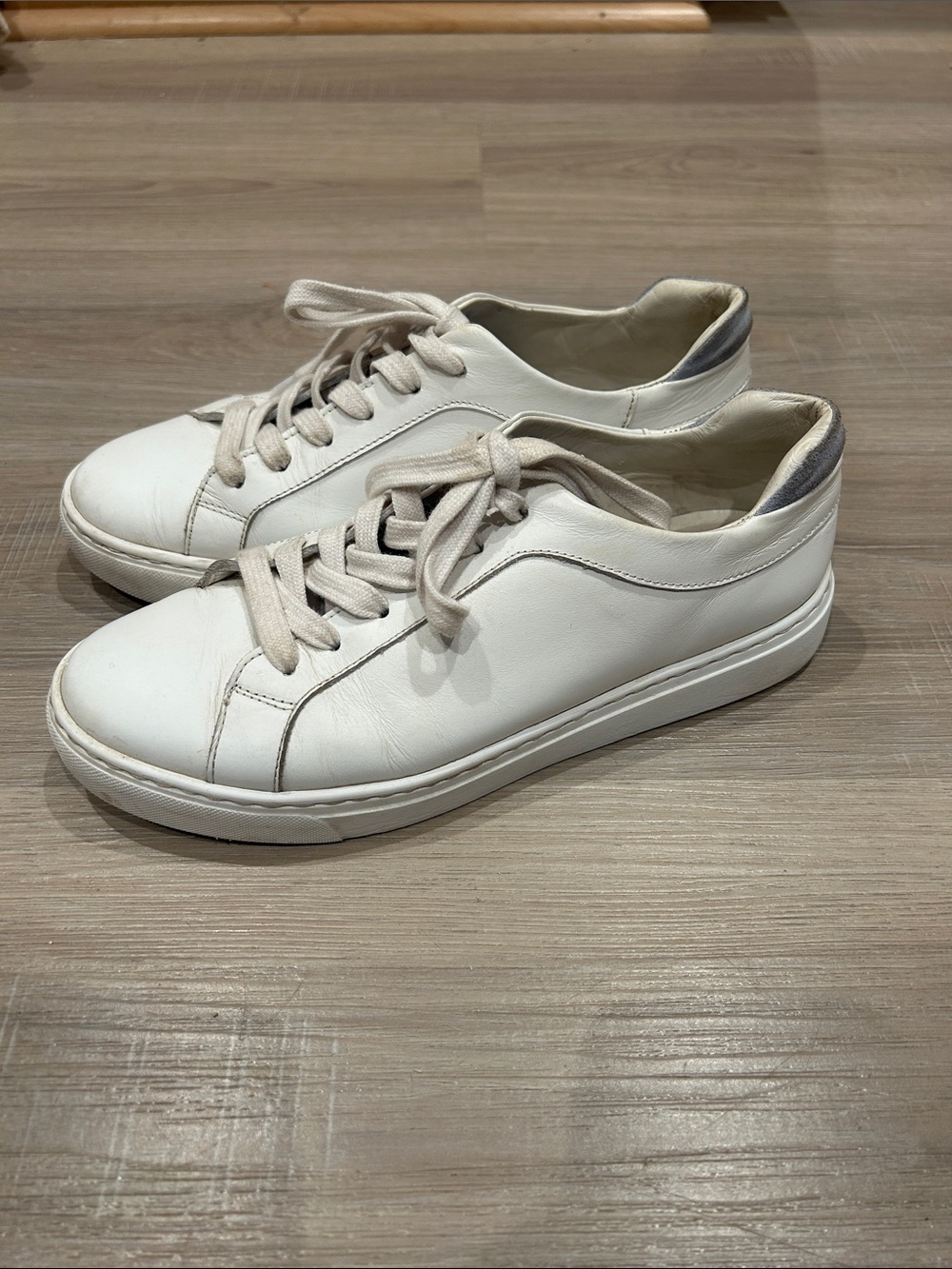 M.Gemi The Palestra Due White Leather Sneakers